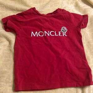 Moncler shirt size 18-24 months